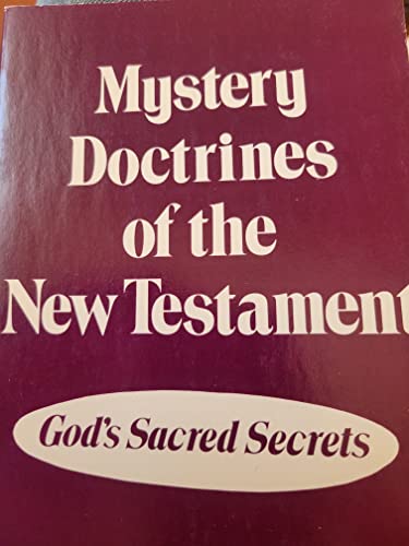 9780872139626: Mystery Doctrines of the New Testament