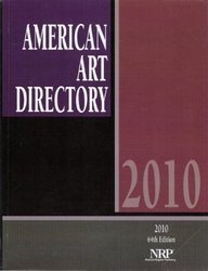 Imagen de archivo de American Art Directory a la venta por Better World Books