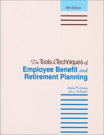 Imagen de archivo de Tools and Techniques of Employee Benefits a la venta por HPB Inc.