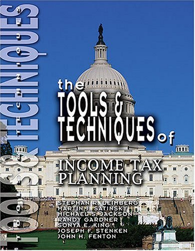 Imagen de archivo de The Tools & Techniques of Income Tax Planning a la venta por Wonder Book