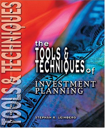 Imagen de archivo de The Tools & Techniques of Investment Planning a la venta por ThriftBooks-Dallas