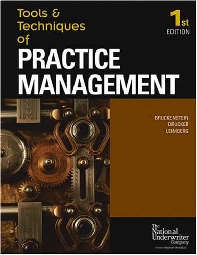 Stock image for Tools & Techniques Of Practice Management (The Tools & Techniques) (The Tools & Techniques) for sale by SecondSale