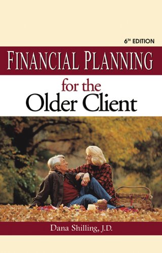 Beispielbild fr Financial Planning for the Older Client zum Verkauf von SecondSale