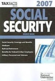 Imagen de archivo de Social Security Source Guide 2007 (TaxFacts) a la venta por HPB-Red