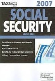 Stock image for Social Security Source Guide 2007 (TaxFacts) for sale by HPB-Red