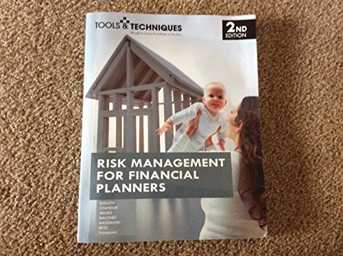 Stock image for Risk Management for Financial Planners for sale by Better World Books