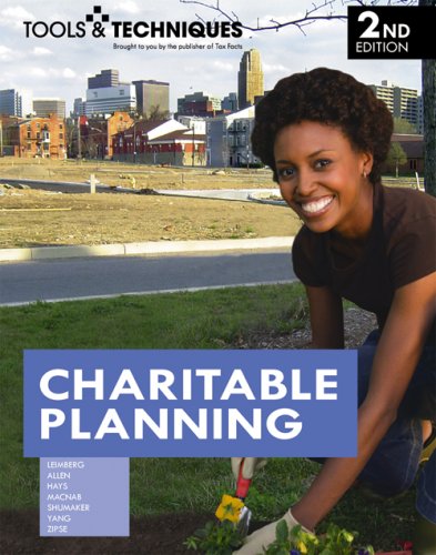 Stock image for Tools & Techniques of Charitable Planning (Tools & Techniques) for sale by Once Upon A Time Books