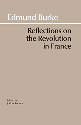 9780872200203: Reflections on the Revolution in France