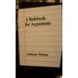 Stock image for a rulebook for arguments [Paperback] weston, anthony for sale by Mycroft's Books