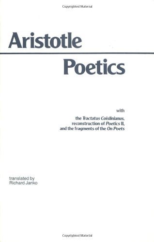 Stock image for Poetics: Bk. 1 (Hackett Classics) for sale by Chiron Media