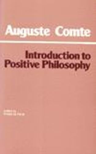 9780872200517: Introduction to Positive Philosophy (Hackett Classics)