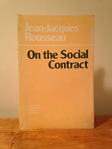 Imagen de archivo de On the Social Contract (Hackett Classics) a la venta por SecondSale