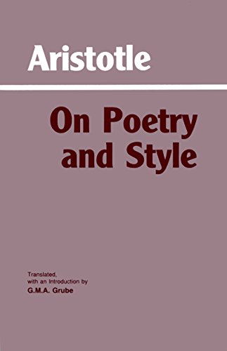 Beispielbild fr On Poetry and Style (Hackett Classics) zum Verkauf von SecondSale