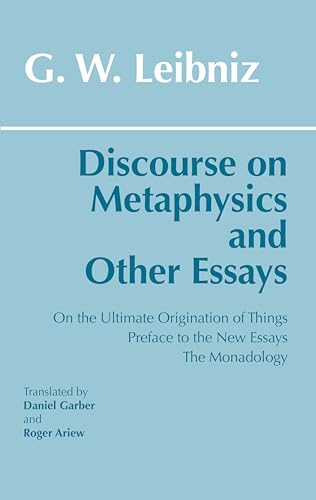 Beispielbild fr Discourse on Metaphysics and Other Essays zum Verkauf von Better World Books