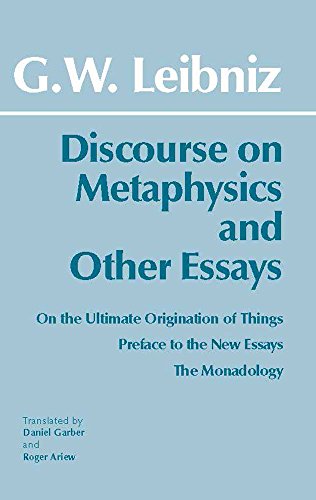 9780872201323: DISCOURSE ON METAPHYSICS AND OTHER ESSAYS