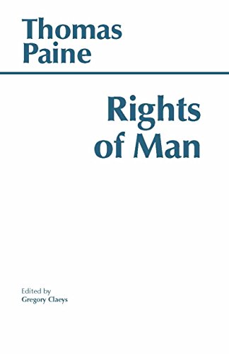 Imagen de archivo de Rights of Man a la venta por Better World Books