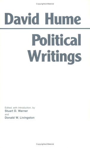Imagen de archivo de Hume: Political Writings (Hackett Classics) a la venta por ZBK Books