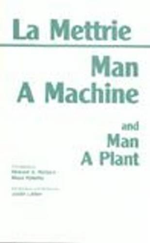 Stock image for Man a Machine and Man a Plant for sale by SecondSale