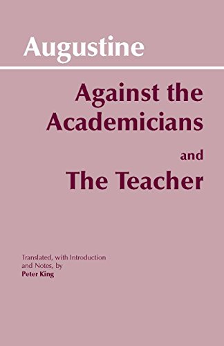 Stock image for Against Academicians and the Teacher for sale by Goodwill of Colorado