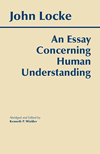 9780872202160: An Essay Concerning Human Understanding