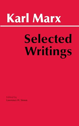 Stock image for Marx: Selected Writings (Hackett Classics) for sale by KuleliBooks