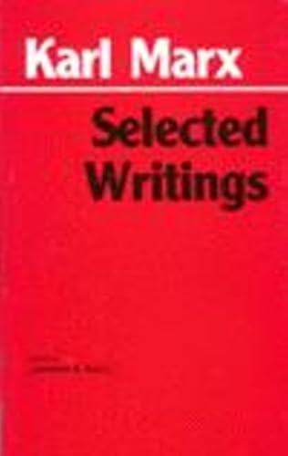 Stock image for Marx: Selected Writings (Hackett Classics) for sale by -OnTimeBooks-