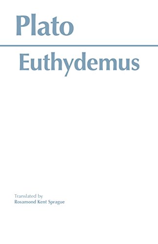 Imagen de archivo de Euthydemus (Hackett Classics) a la venta por Front Cover Books
