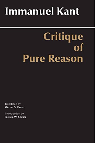 9780872202573: Critique of Pure Reason: Unified Edition (with all variants from the 1781 and 1787 editions) (Hackett Classics)