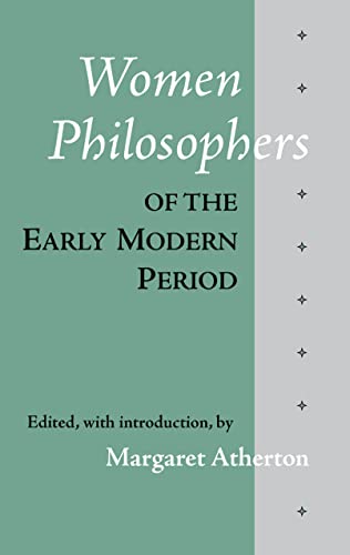 Stock image for Women Philosophers of the Early Modern Period for sale by New Legacy Books