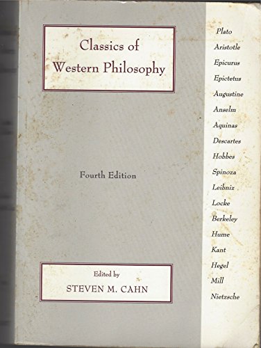 Beispielbild fr Classics of Western Philosophy zum Verkauf von Taos Books