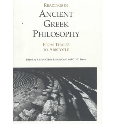 Beispielbild fr Readings in Ancient Greek Philosophy: From Thales to Aristotle zum Verkauf von Half Price Books Inc.