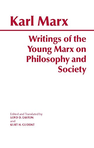 Imagen de archivo de Writings of the Young Marx on Philosophy and Society a la venta por Revaluation Books