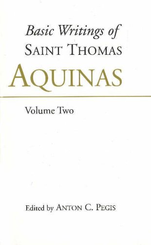 Beispielbild fr Basic Writings of Saint Thomas Aquinas: Man and the Conduct of Life (Vol. 2) zum Verkauf von Jeffrey Blake