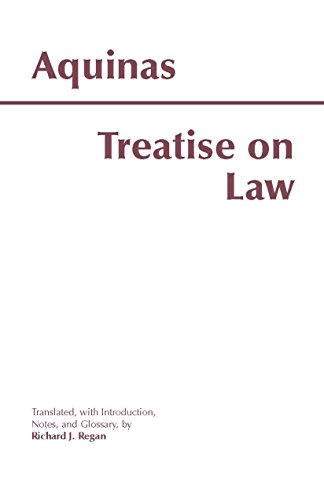 Imagen de archivo de Treatise on Law (Hackett Classics) a la venta por Goodwill