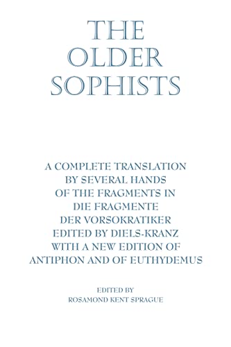 Stock image for The Older Sophists for sale by Front Cover Books