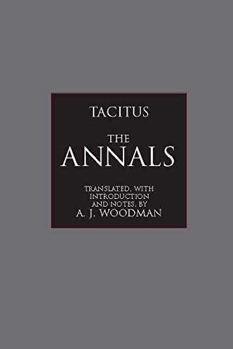 9780872205581: The Annals (Hackett Classics)