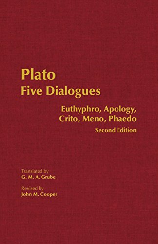 9780872206342: Plato: Five Dialogues: Euthyphro, Apology, Crito, Meno, Phaedo