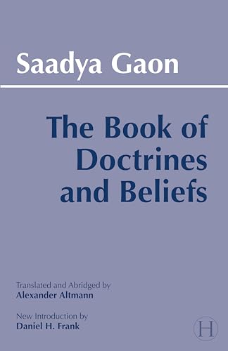 Stock image for The Book of Doctrines and Beliefs (Hackett Classics) for sale by ZBK Books