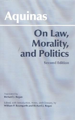 Imagen de archivo de On Law, Morality, and Politics (Hackett Classics) a la venta por GF Books, Inc.
