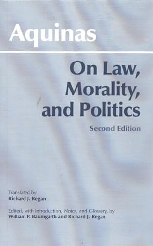 Stock image for On Law, Morality, and Politics (Hackett Classics) for sale by GF Books, Inc.