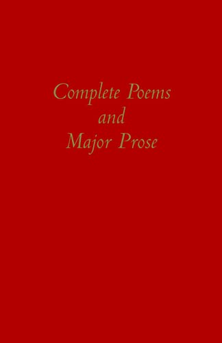 Stock image for The Complete Poems and Major Prose for sale by ThriftBooks-Dallas