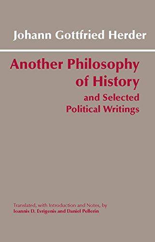 Beispielbild fr Another Philosophy of History and Selected Political Writings (Hackett Classics) zum Verkauf von BooksRun