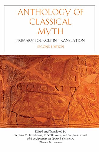 9780872207219: Anthology of Classical Myth: Primary Sources in Translation