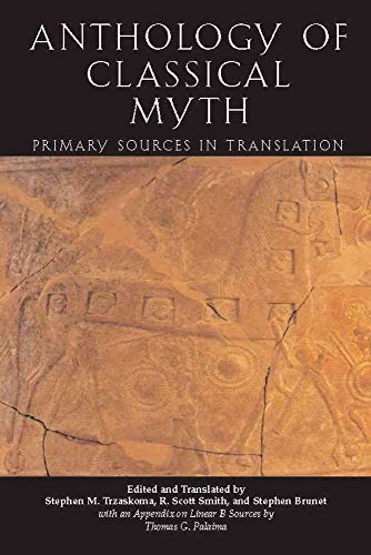 9780872207219: Anthology of Classical Myth: Primary Sources in Translation