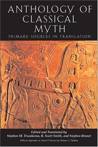 9780872207226: Anthology Of Classical Myth: Primary Sources In Translation