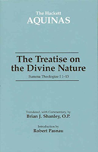 Stock image for The Treatise On The Divine Nature: Summa Theologiae I 1-13 (v. 1a, 1-13) for sale by Ergodebooks