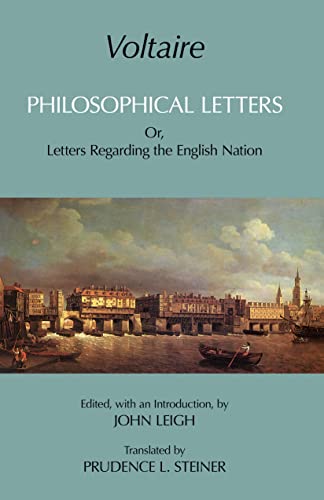 Stock image for Voltaire: Philosophical Letters: Or, Letters Regarding the English Nation (Hackett Classics) for sale by BooksRun