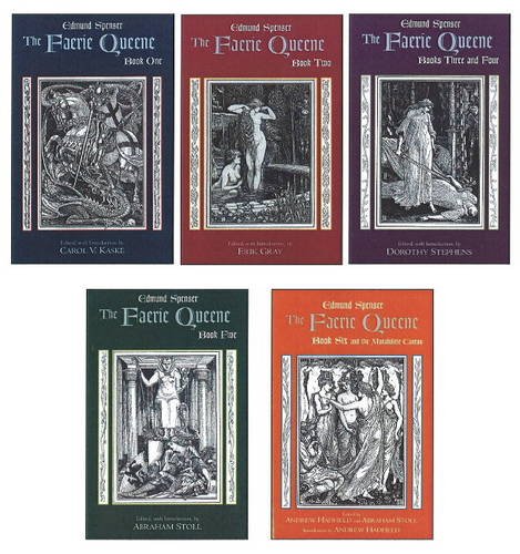9780872209411: The Faerie Queene: Complete in Five Volumes: Book One; Book Two; Books Three and Four; Book Five; Book Six and the Mutabilitie Cantos