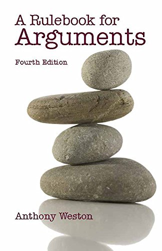 9780872209541: A Rulebook for Arguments (Hackett Student Handbooks)