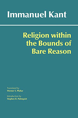 Beispielbild fr Religion Within the Bounds of Bare Reason zum Verkauf von Blackwell's